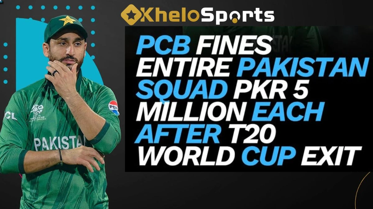 Pakistan Players Get a Big Fine! T20 World Cup Flop Costs Them 5 Million Each!