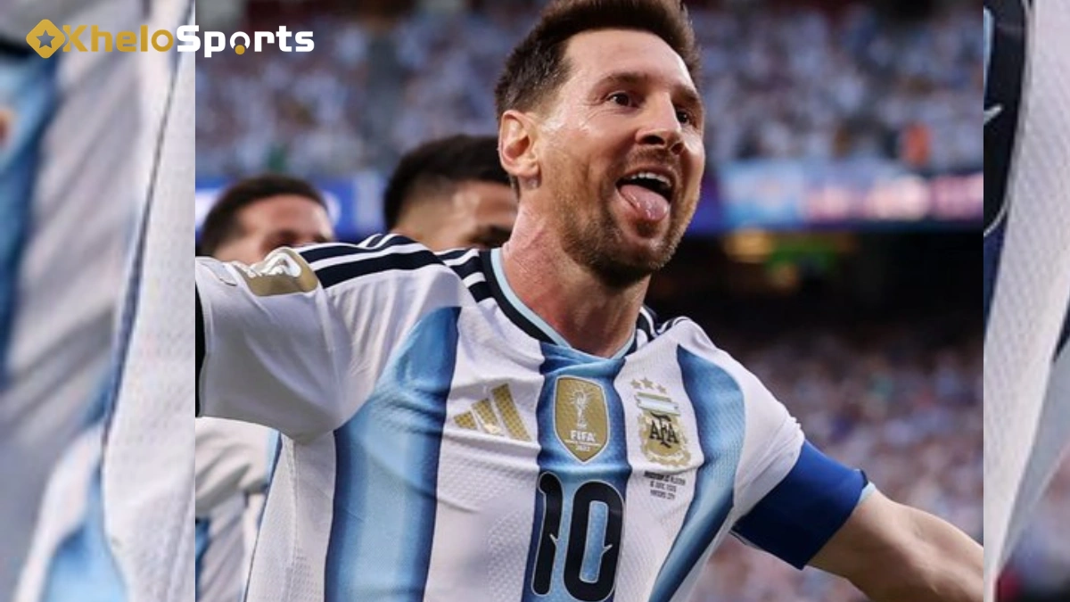 Messi scores hat-trick